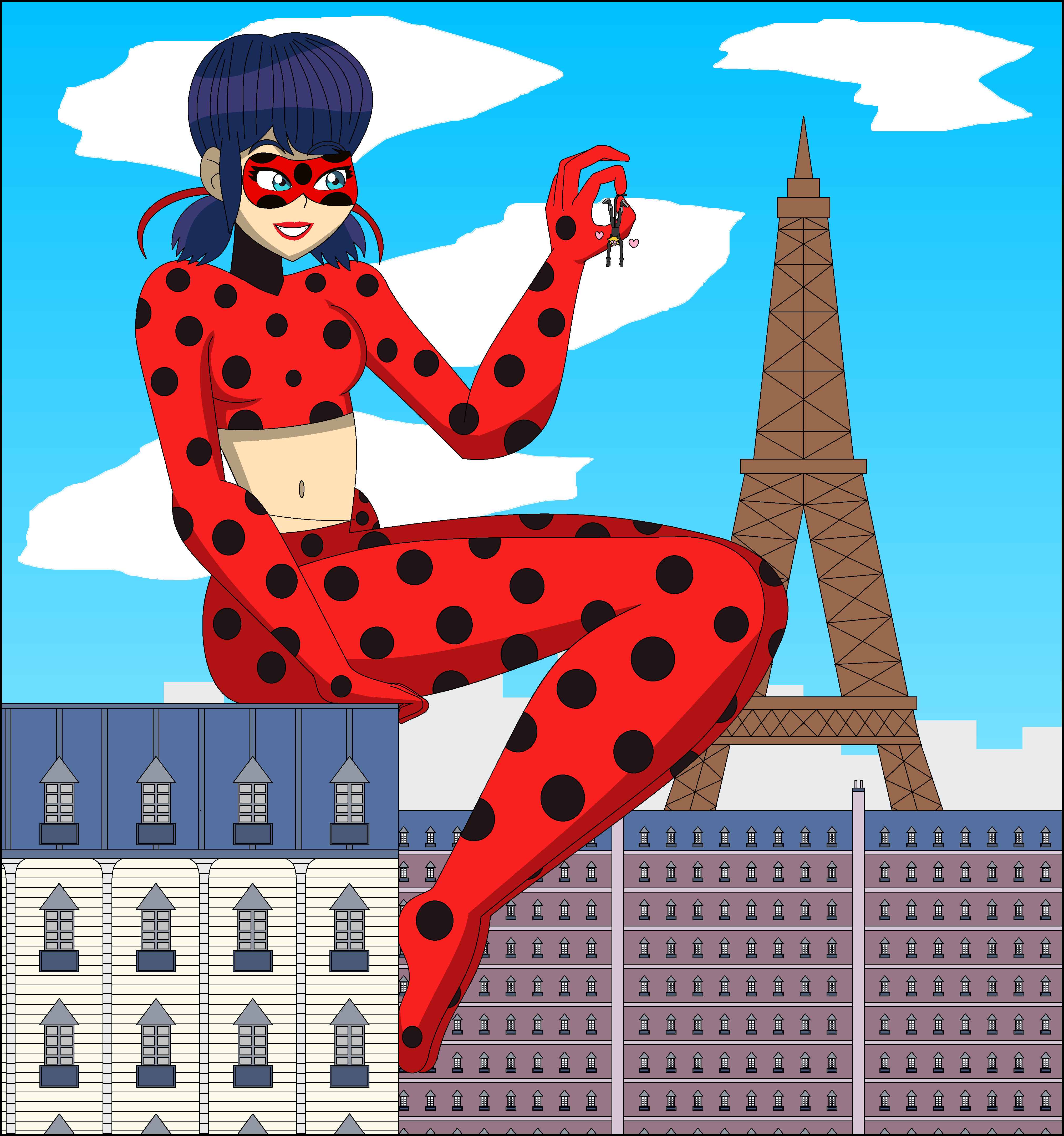 Miraculous ladybug feet